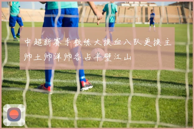 中超新赛季教练大换血八队更换主帅土帅洋帅各占半壁江山