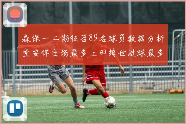 森保一二期征召89名球员数据分析堂安律出场最多上田绮世进球最多